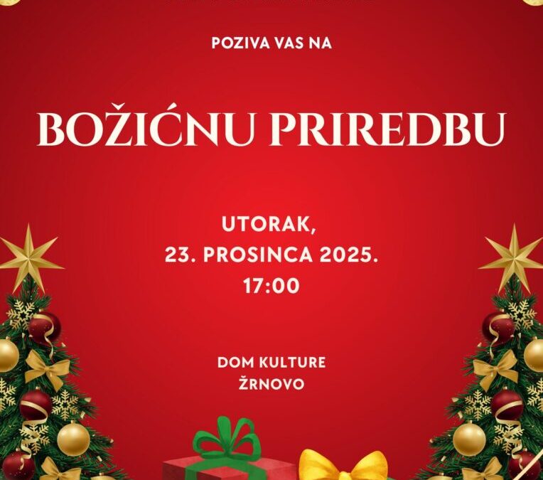 BOŽIĆNA PRIREDBA
